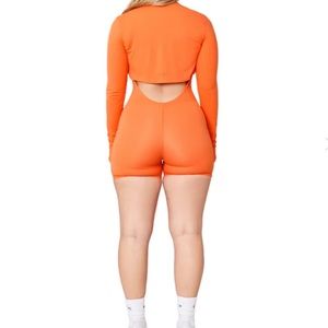 ILUS LABEL CONFIDENCE BOLERO Pastel Tangerine-XL NWT